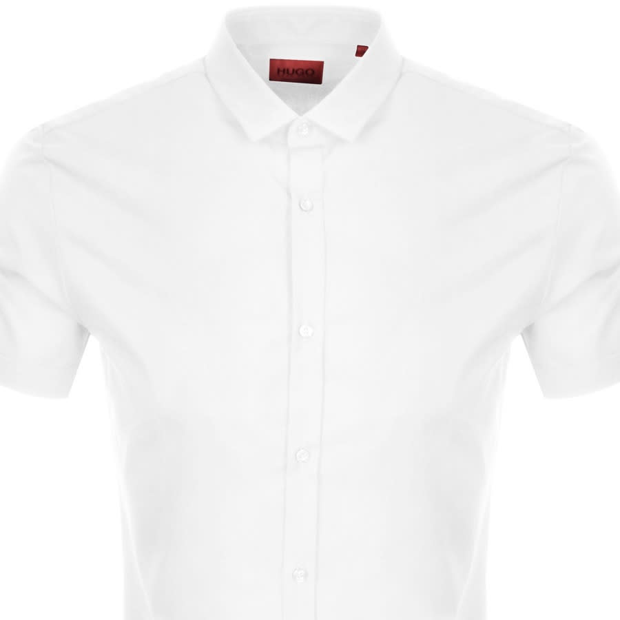 Alternative Image for ProductHUGO Empson Short Sleeve Shirt White2